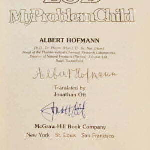 Albert Hofmann My Problem Child Back