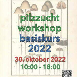 pilzzucht workshop basiskurs event poster 2022 1